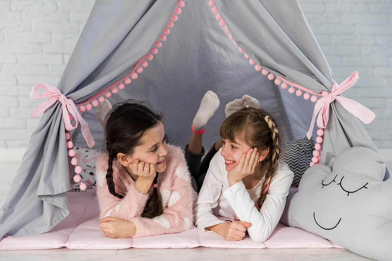 Niñas en la Pijamada como imagen principal